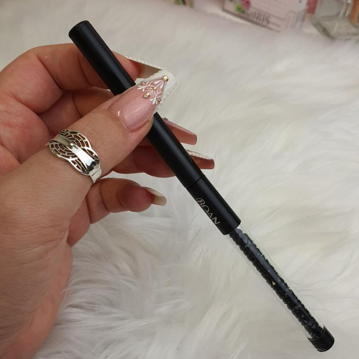 Gradient Pinsel schwarz