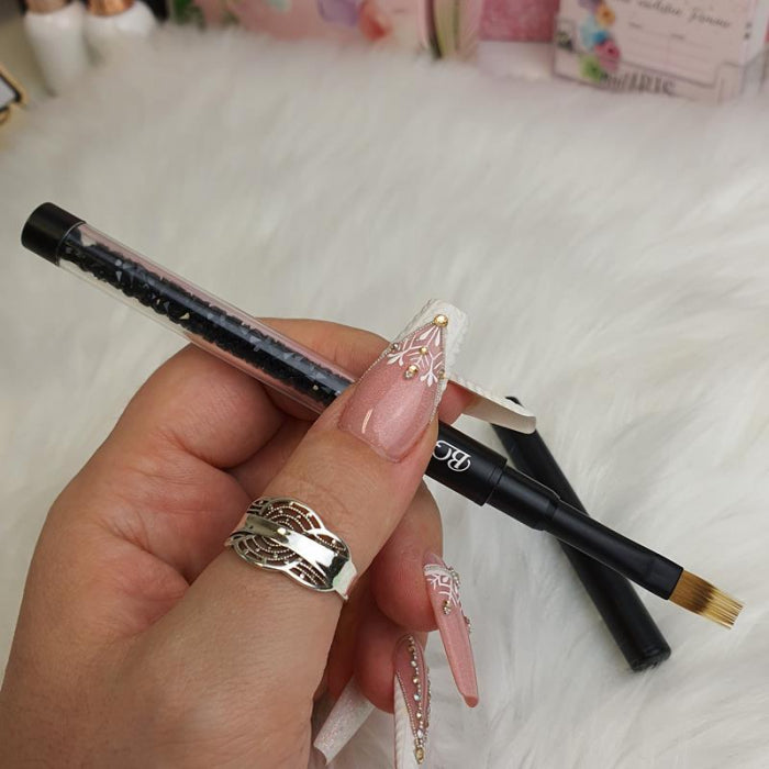 Gradient Pinsel schwarz