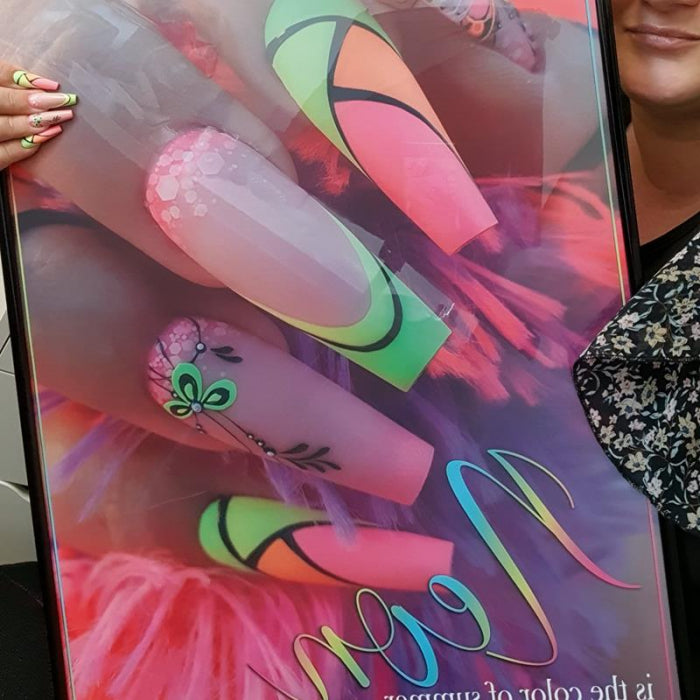 nailARTS Poster 1 - Neon