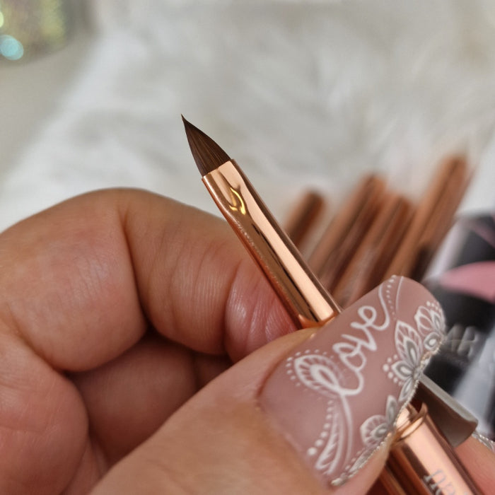 Pinsel Set doppelseitig x5, Rosé