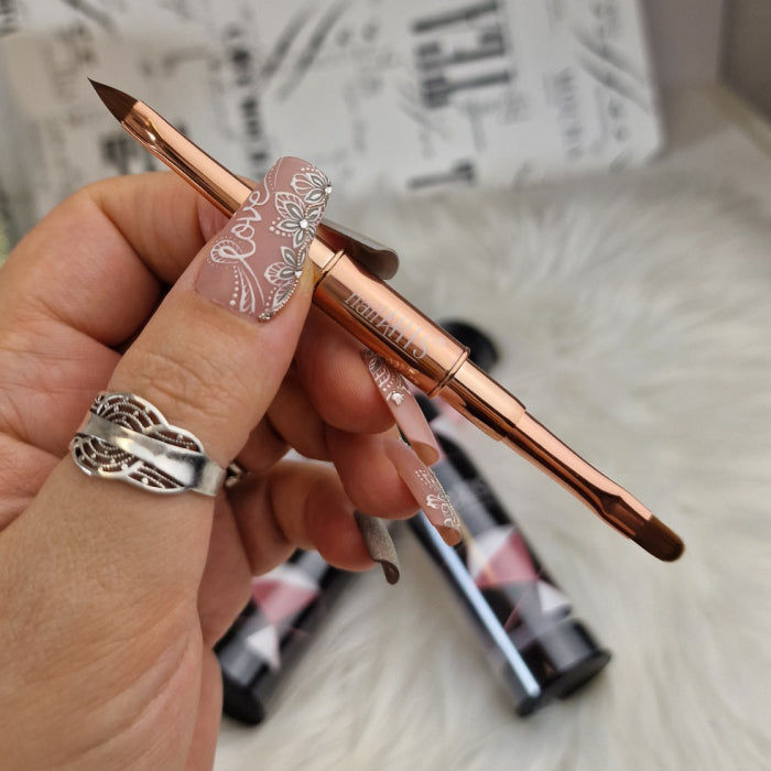 Pinsel Set doppelseitig x5, Rosé