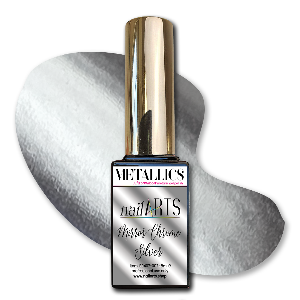 METALLICS (MET), Mirror Chrome Silver