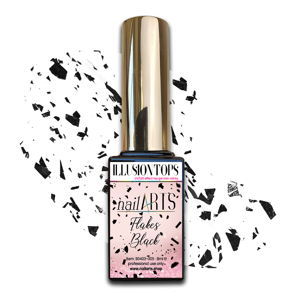 ILLUSION TOPS (ILT), Flakes Black