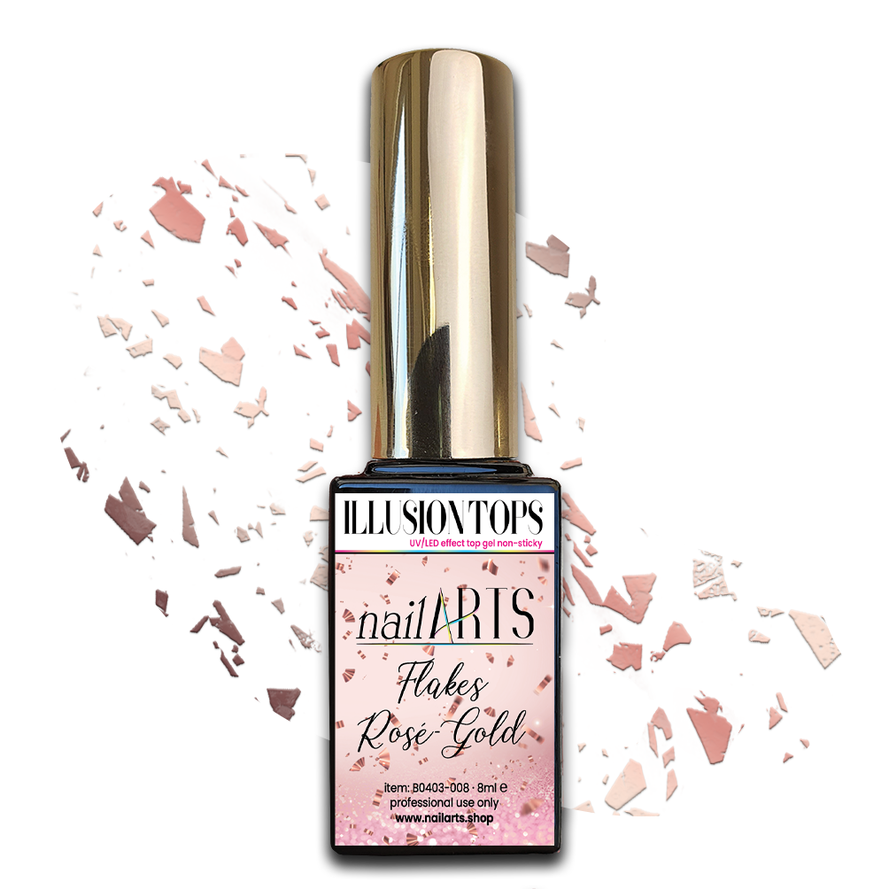 ILLUSION TOPS (ILT), Flakes Rosé-Gold