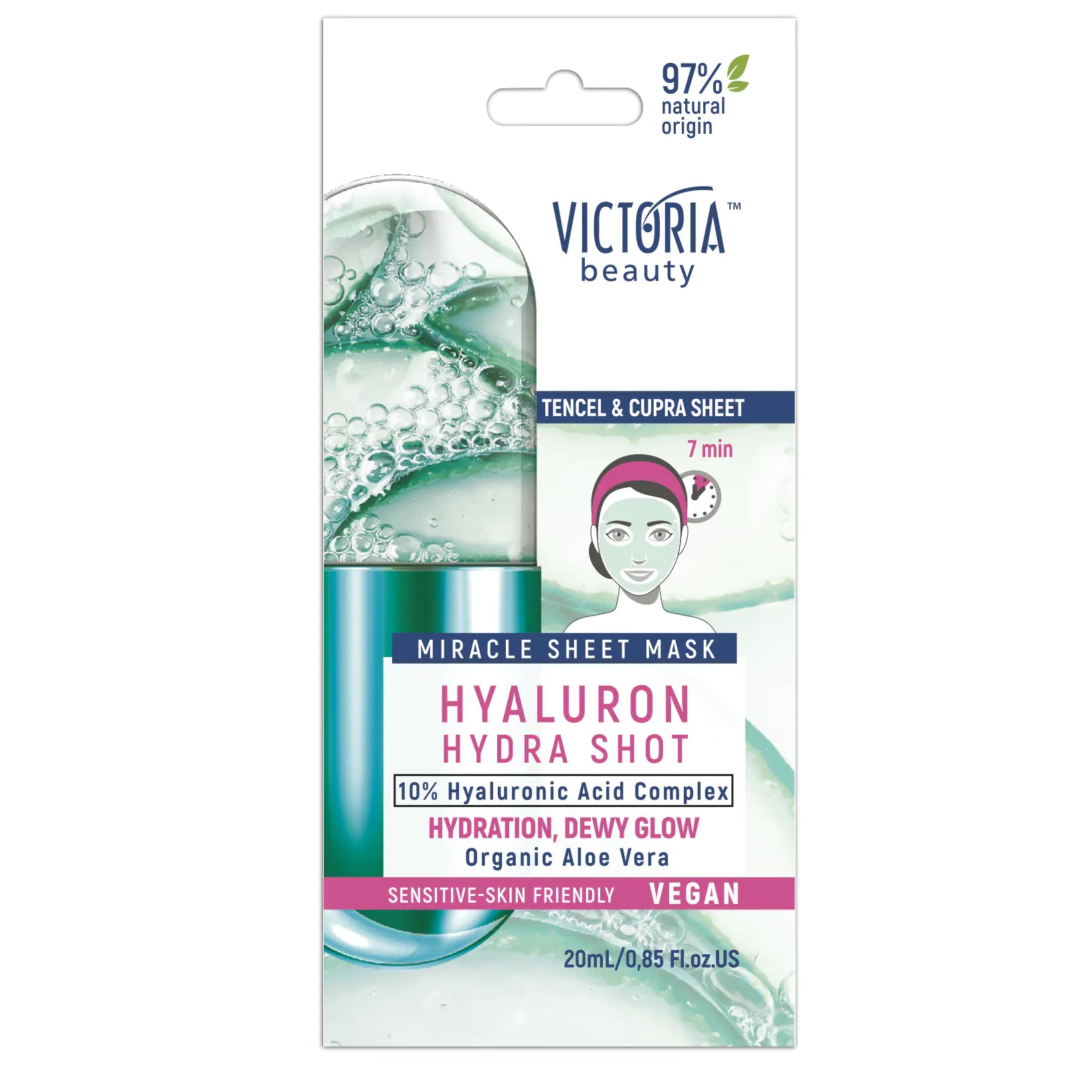 Victoria Beauty Hyaluron Hydra Shot Tuchmaske