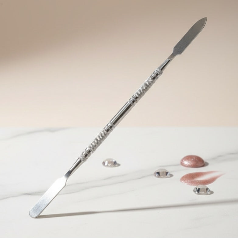 Double-sided nail art spatula