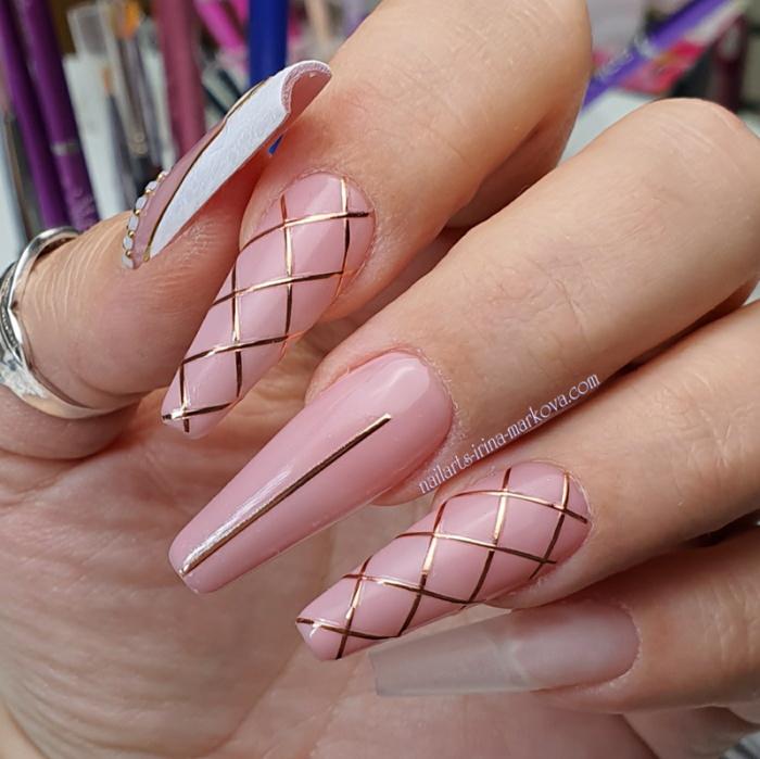 FLEXY STRIPES Rose Gold