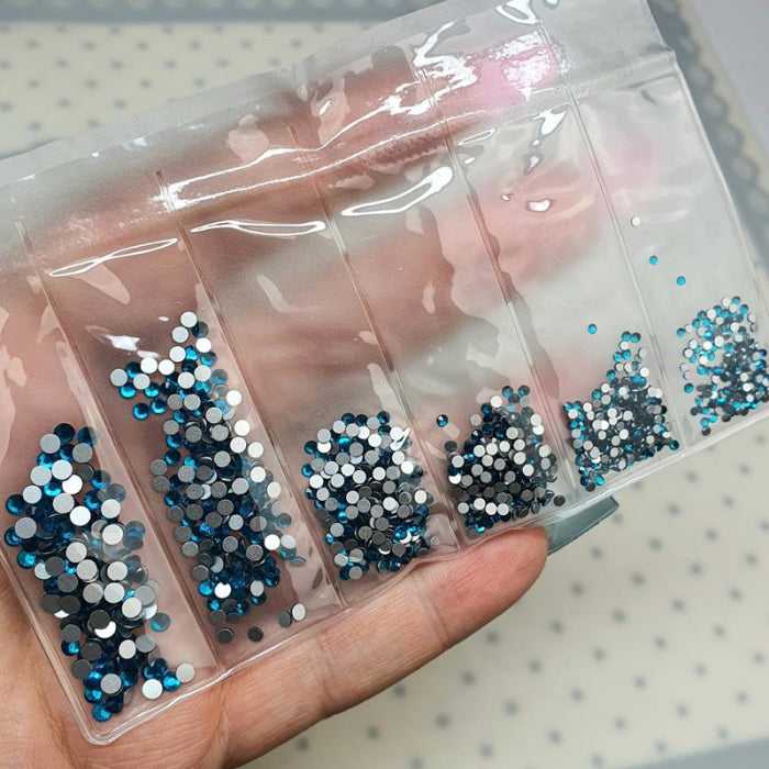 Strass Mega Mix 10 Blue Zircon