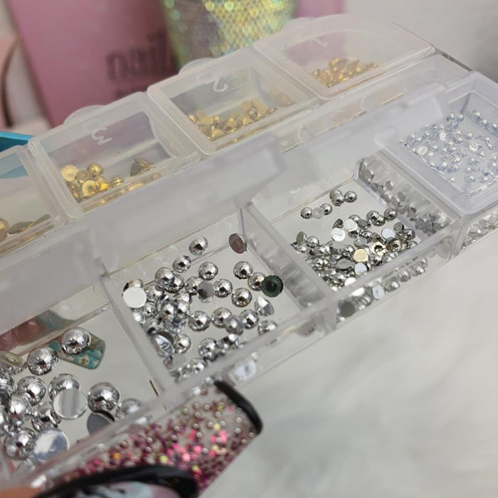 Metallic Beads Mix Box