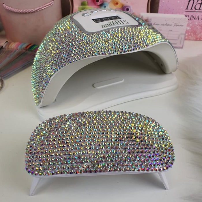 Mini UV LED Strass Lampe