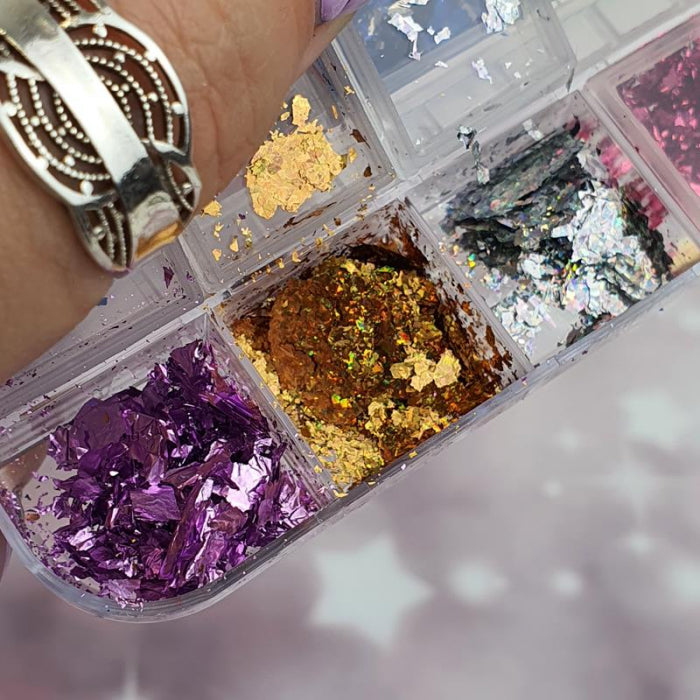 Thin nailART Foil Mix Box