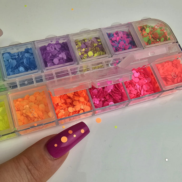 Neon Dots Mix Box