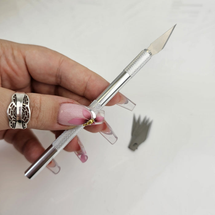 Nailart Cutter mit Ersatzklingen