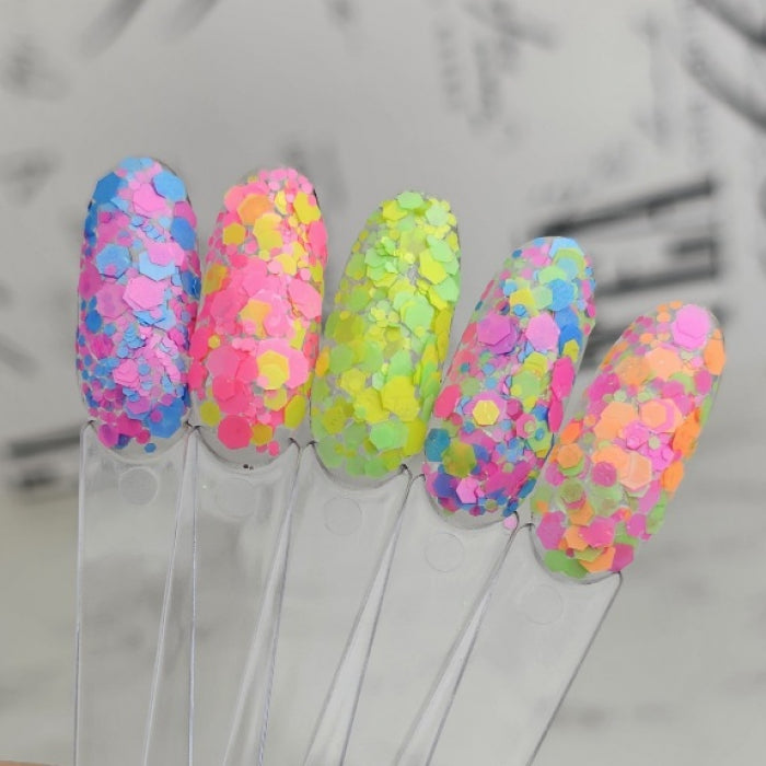 Neon Glitters Set