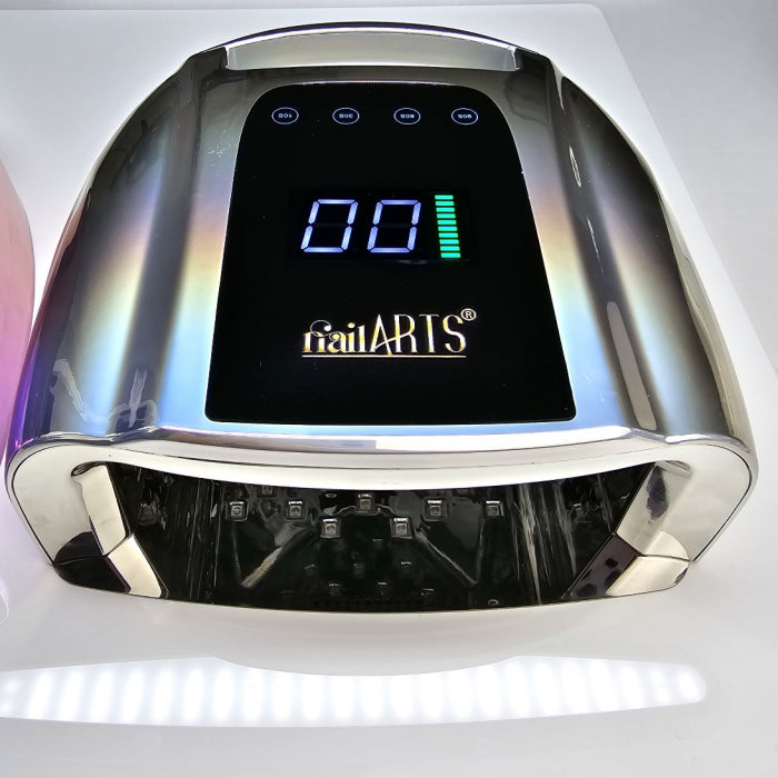 nailARTS Hybrid Pro Cure Kombi UV LED Lampe, Silver Aurora