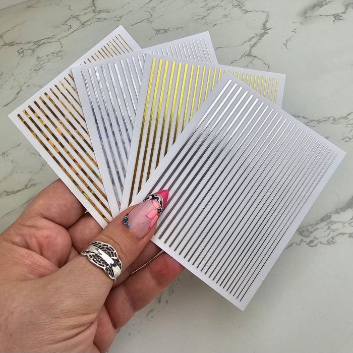 FLEXY STRIPES Set 1 (Silver, Gold)