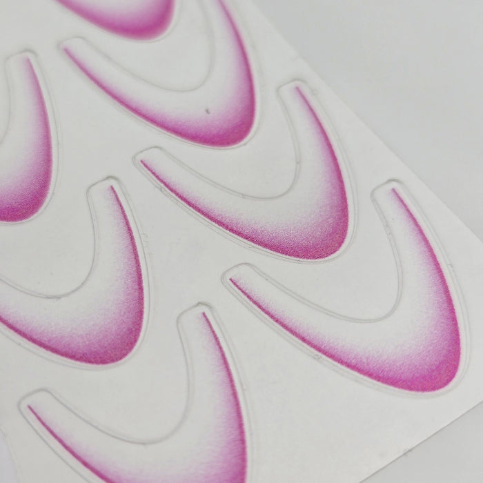 Ombré French Stickers magenta