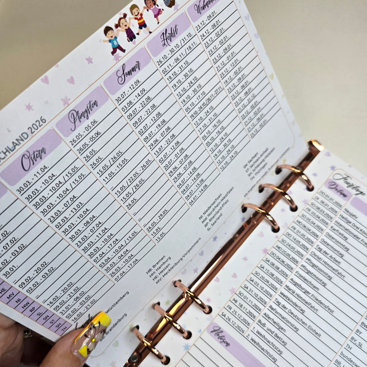 My Glamour ORGANIZER Erweiterung - Planer 2026