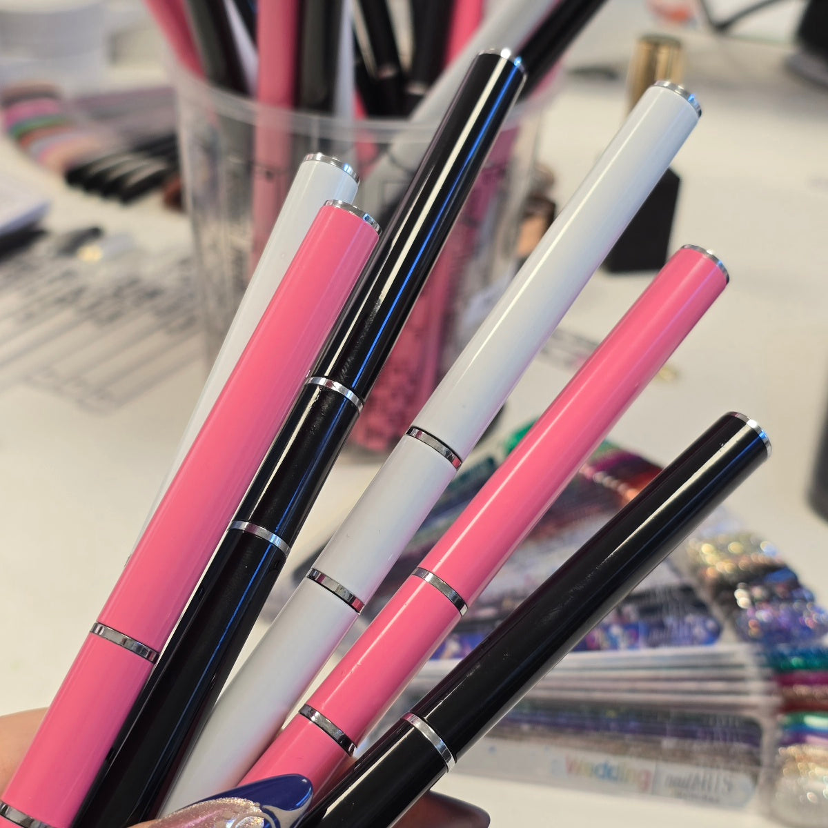 Acrylic Gel Brush and Spatula, double-sided