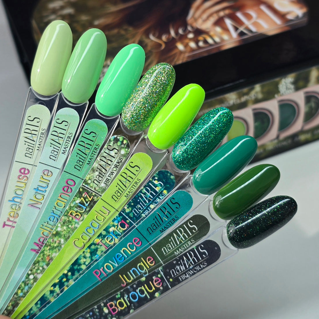 Green Selection + Lucky Charm :) MAS, FW, GLT, EFF &amp; LACE, Mix Box