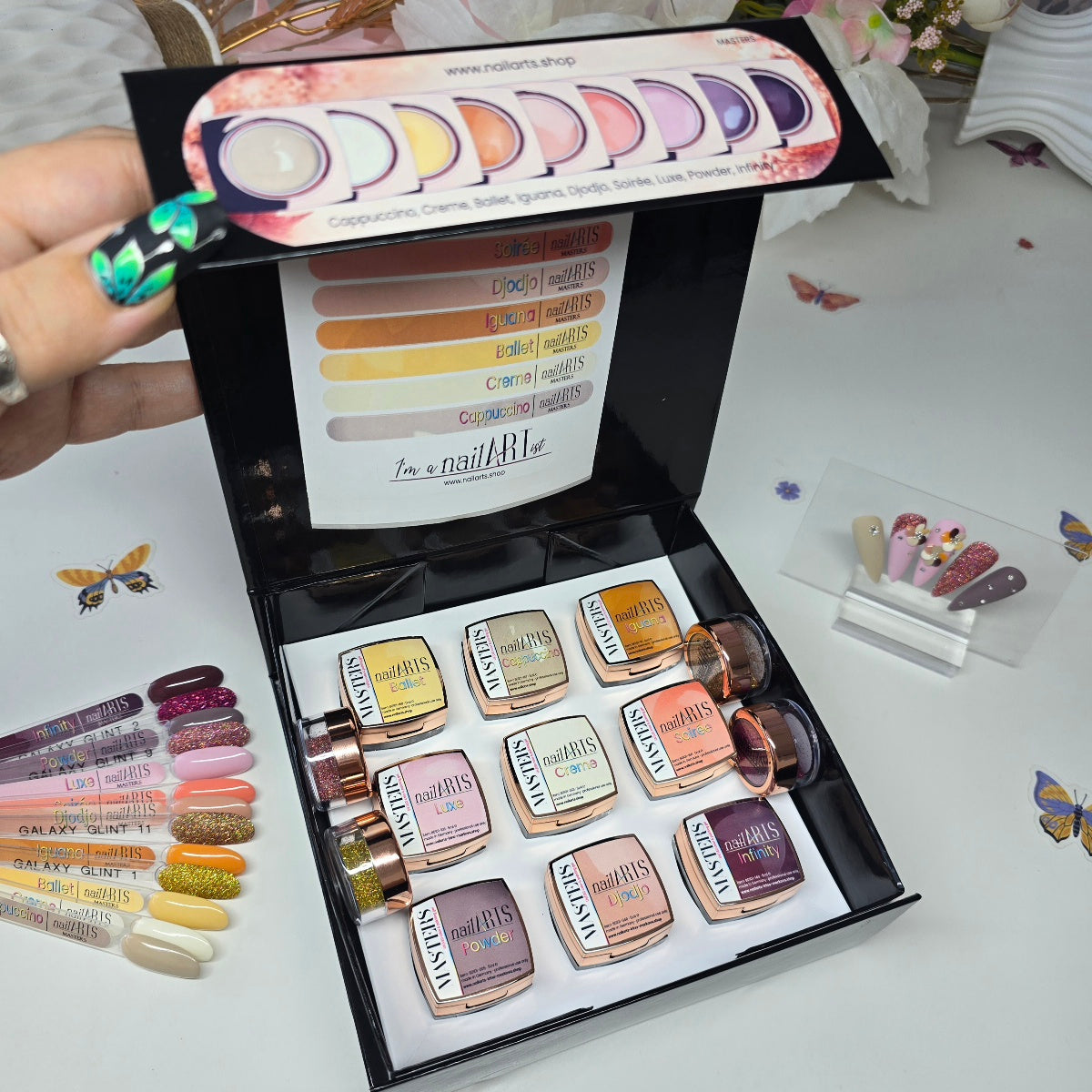 Falling for Art Collection, MASTERS, REVOLUTION Box + GESCHENK 4x Glitzer