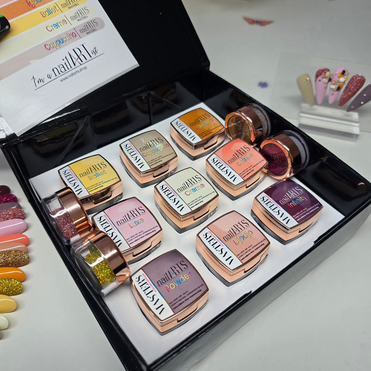 Falling for Art Collection, MASTERS, REVOLUTION Box + GESCHENK 4x Glitzer