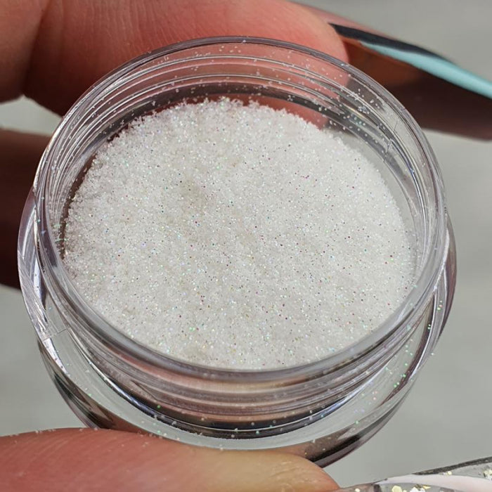 Diamond Sand 1, White Multi Sugar (auf Blau)