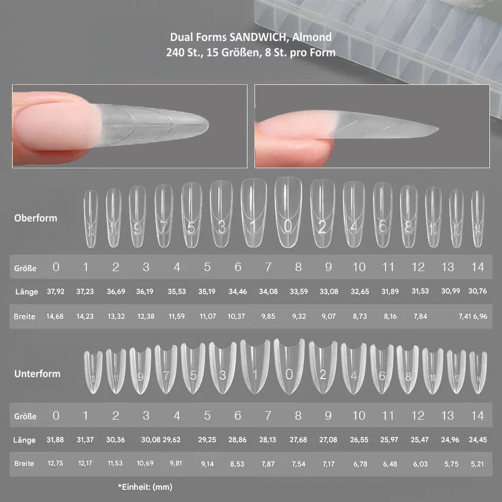 Dual Forms Sandwich - Almond 240