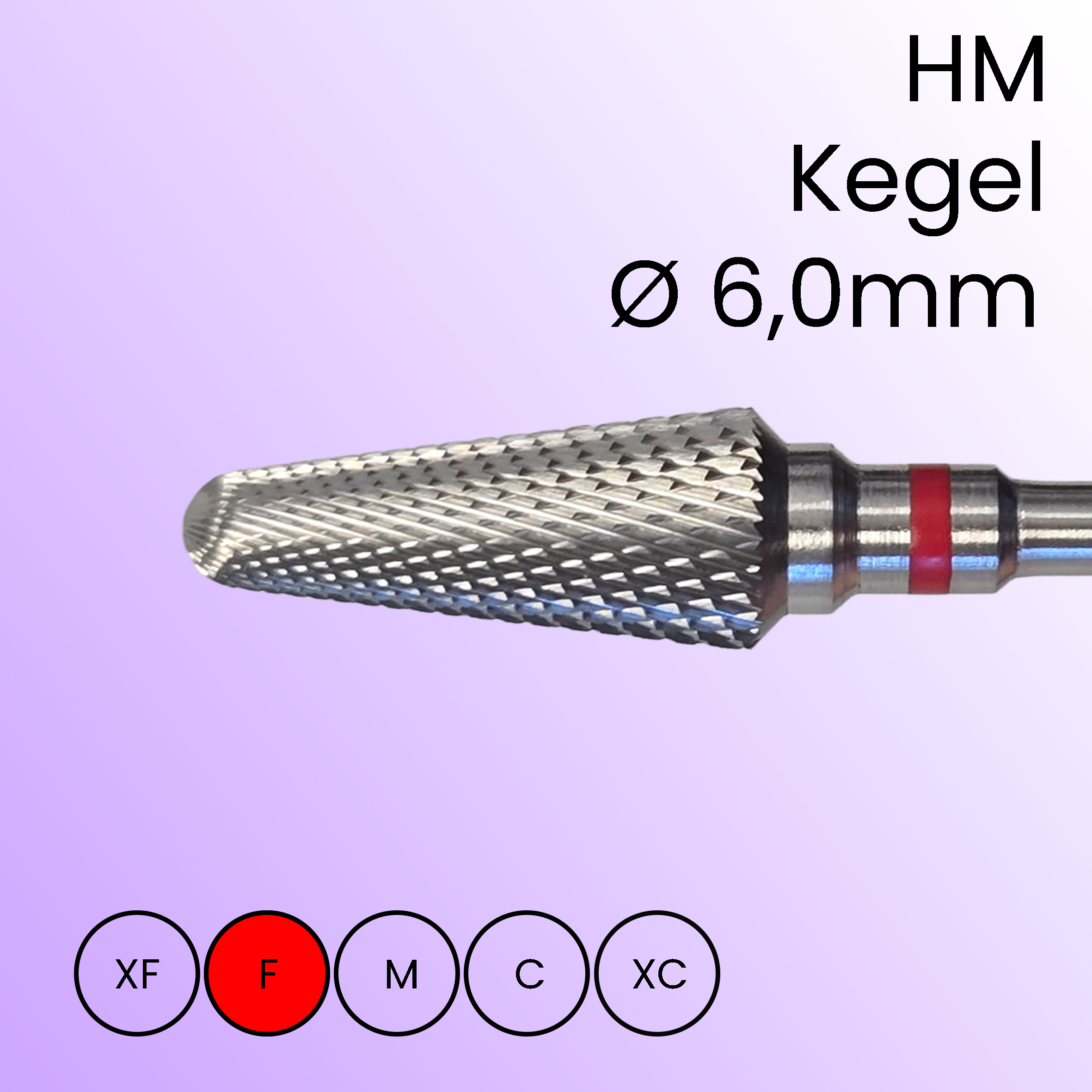 HM cone 6.0mm, fine 2