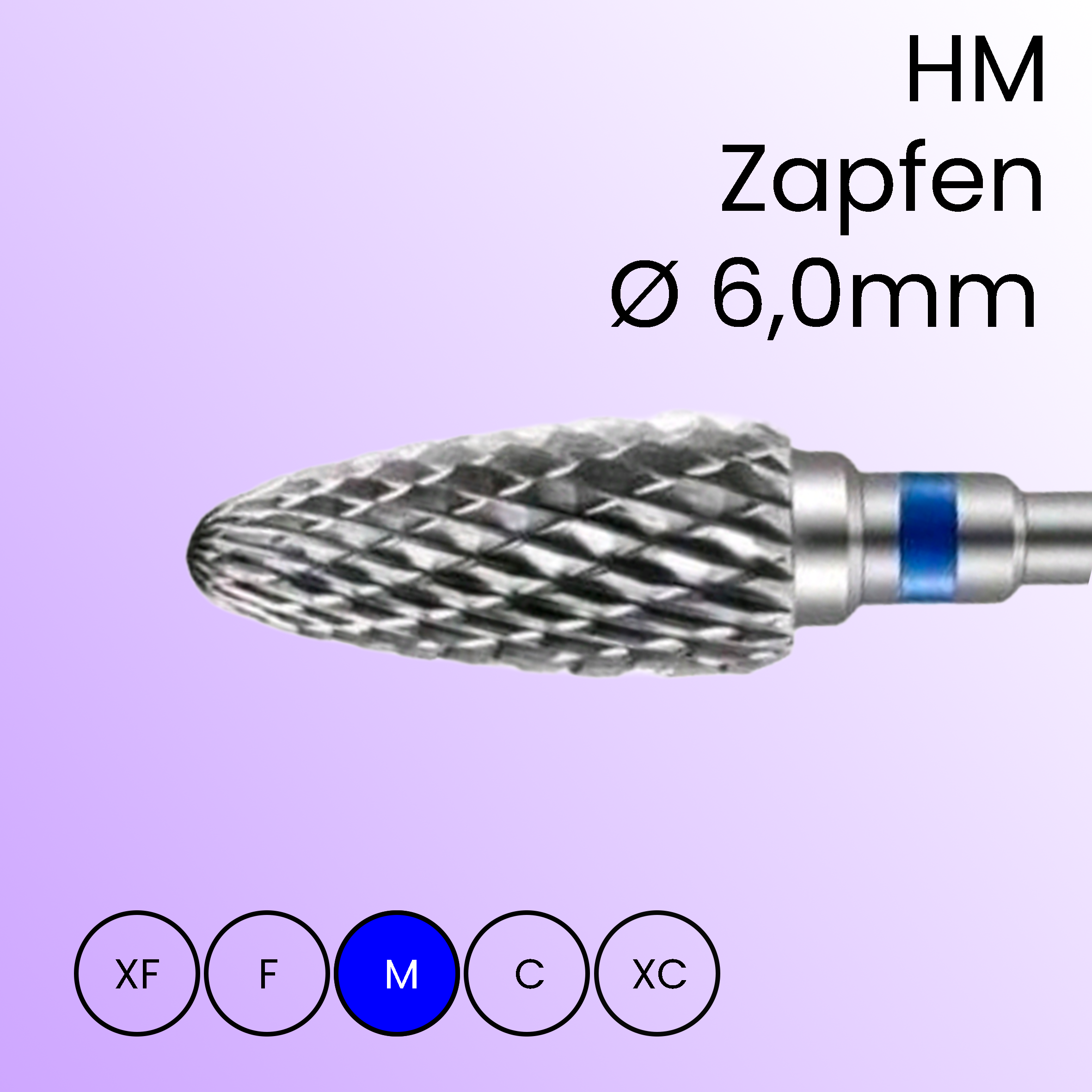 HM pin 6.0mm, medium