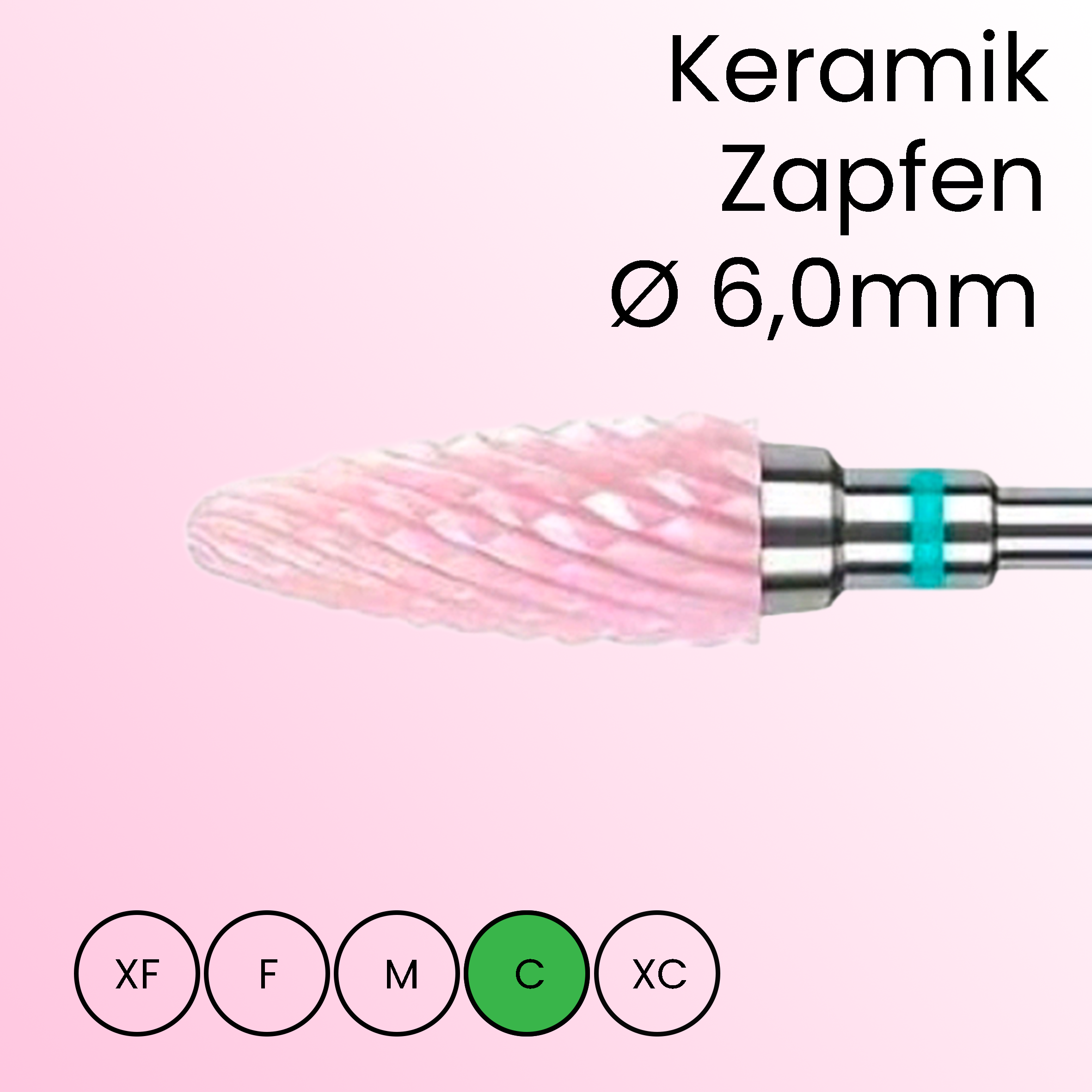 Ceramic cone 6.0mm, coarse