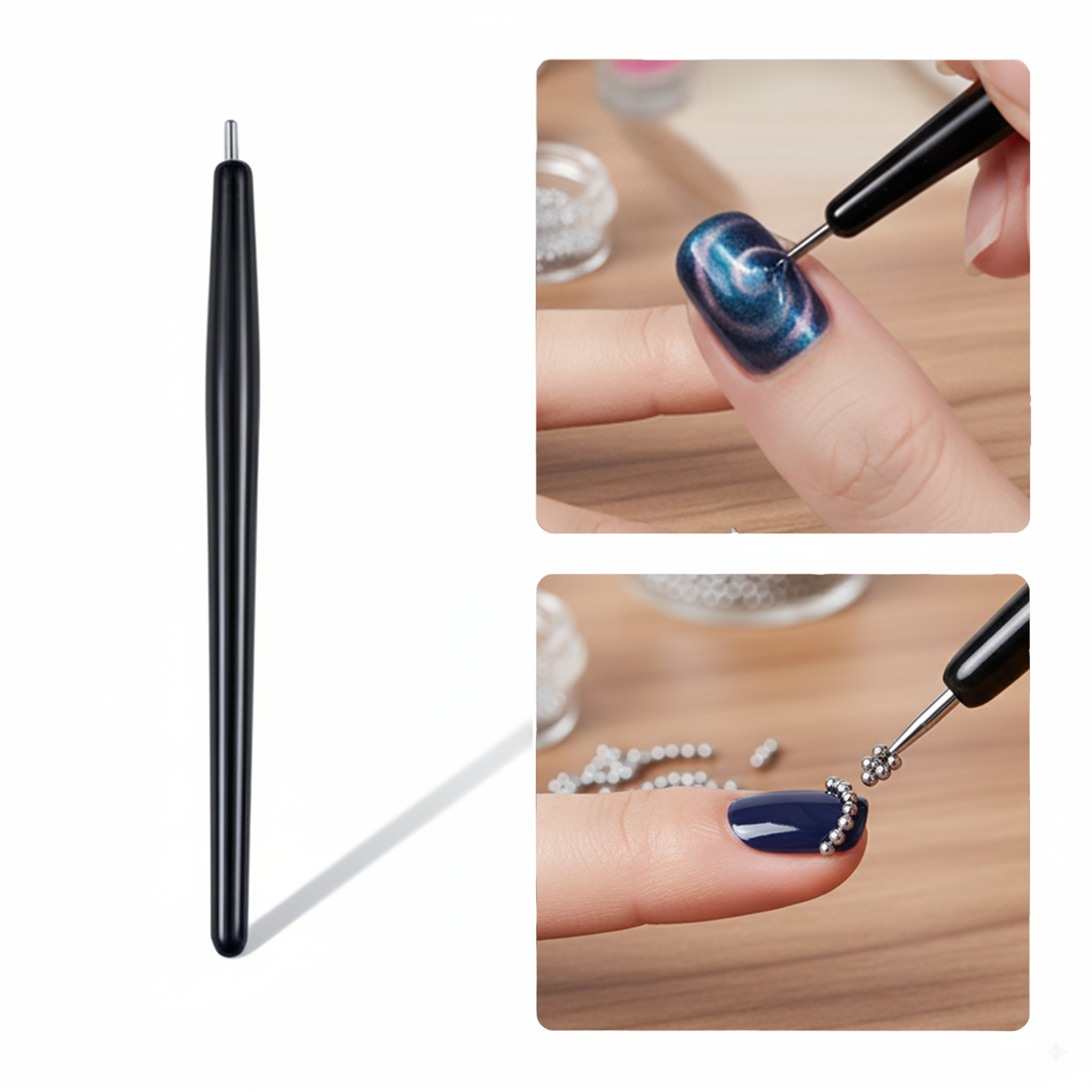 Cat Eye und Caviar Magnet Pen