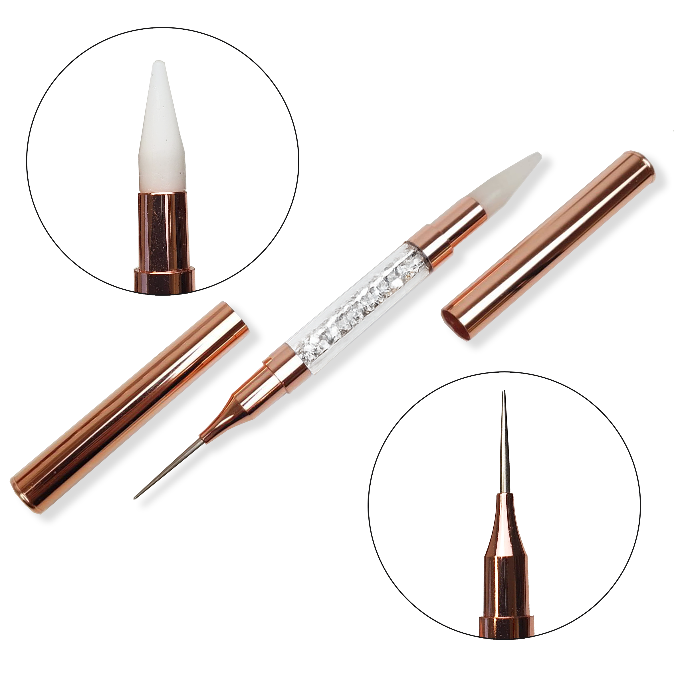 Nail Art Needle & Steine-Picker, doppelseitig