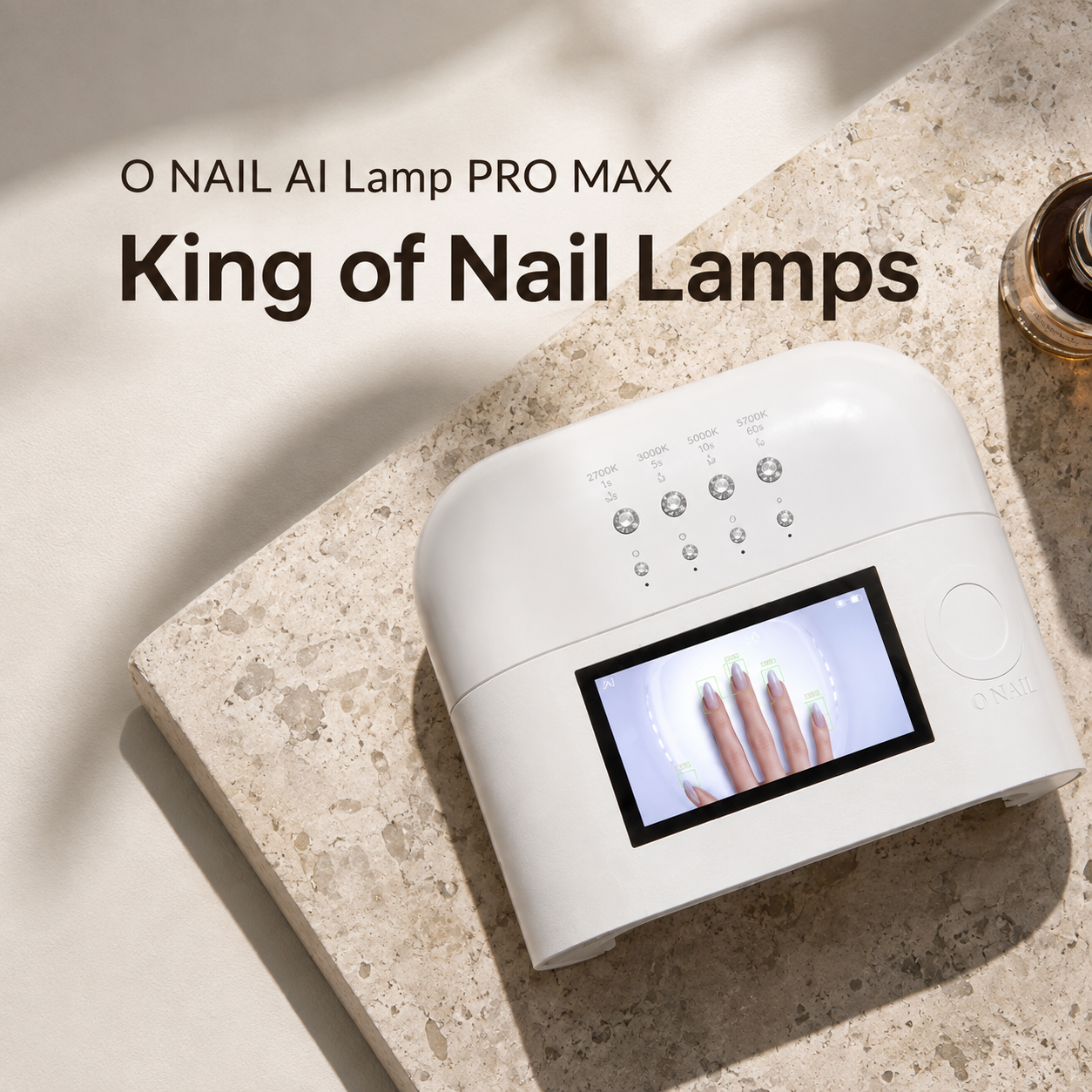O NAIL SunX Pro Max – 2nd Generation AI Nail Lamp