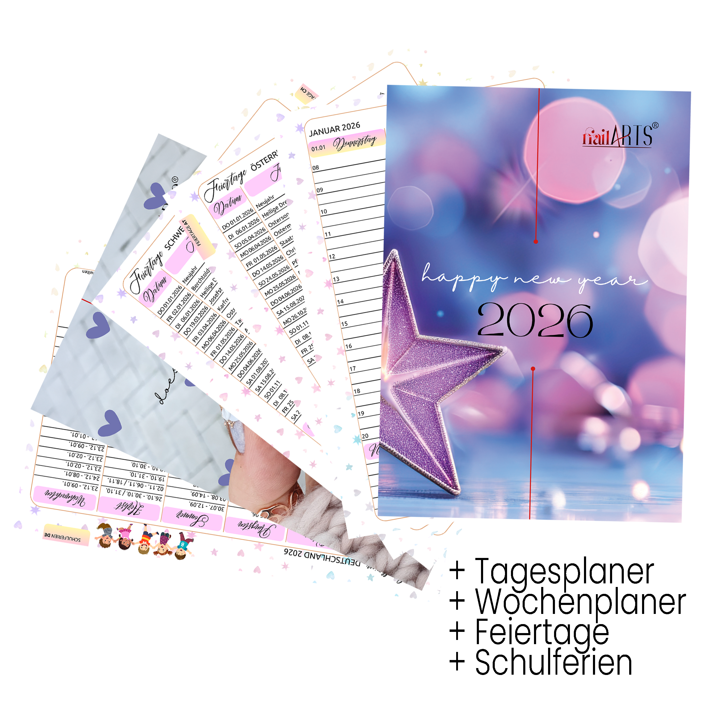 My Glamour ORGANIZER Erweiterung - Planer 2026