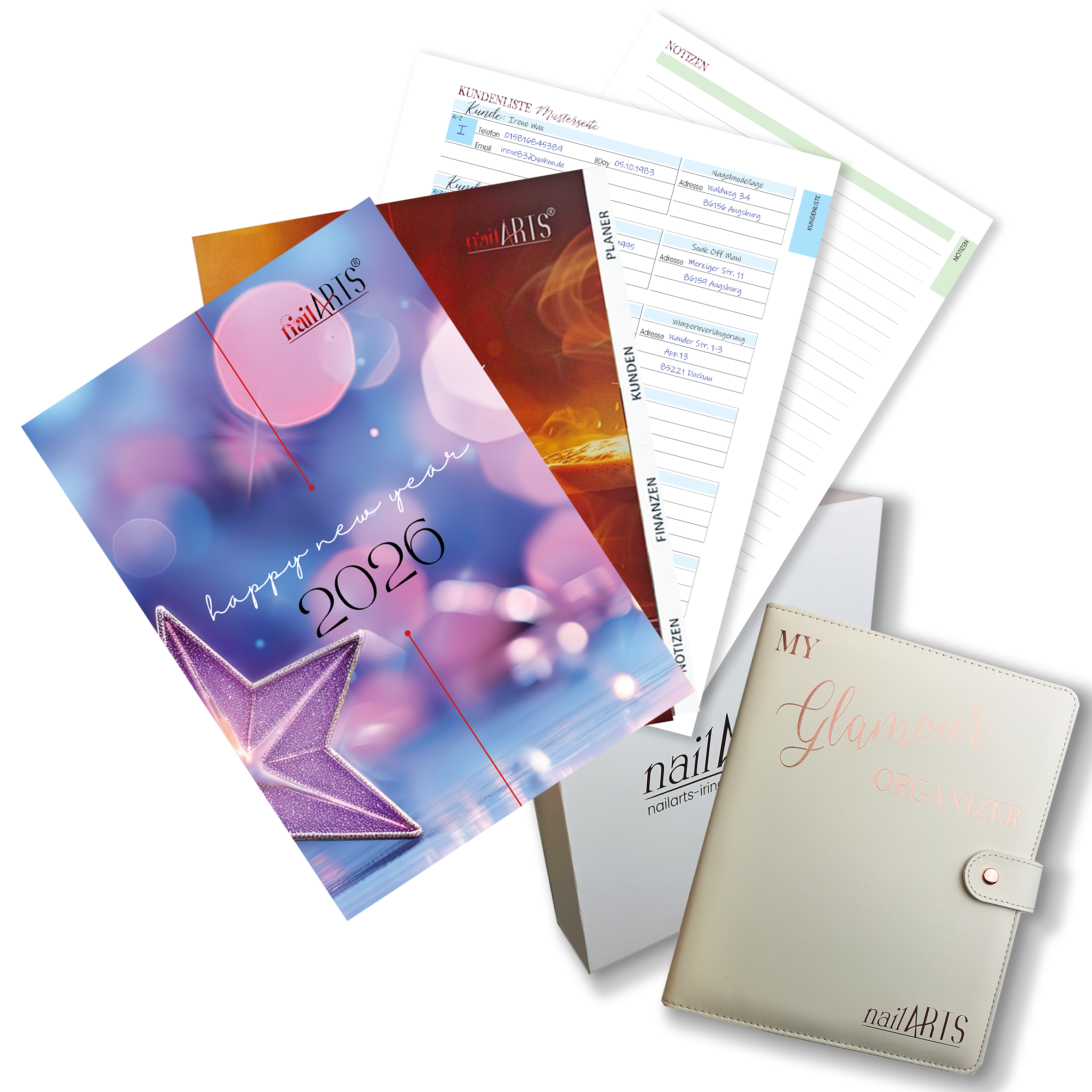 My GLAMOUR Organizer - Interaktives Set