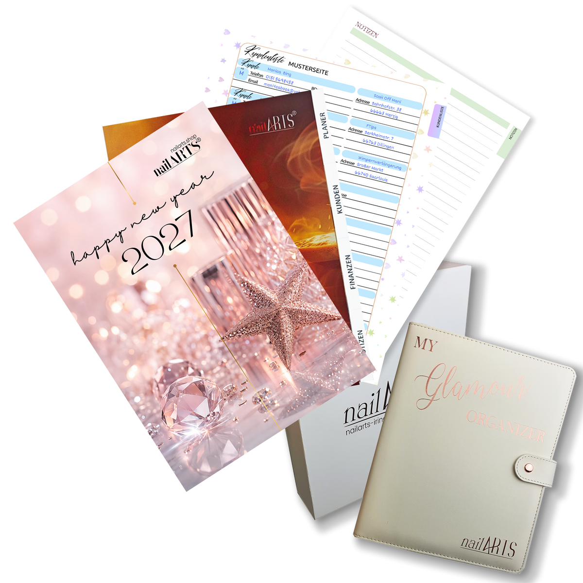My GLAMOUR Organizer - Interaktives Set