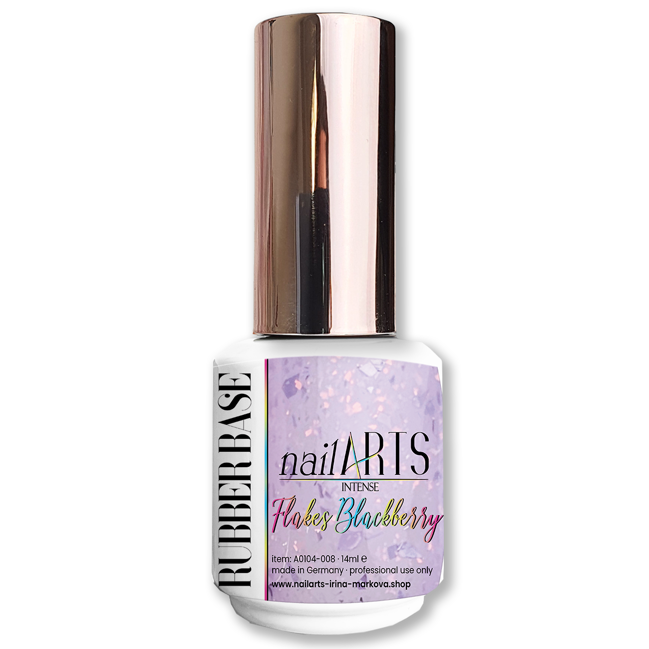 RUBBER BASE Builder INTENSE (RBI), Flakes Blackberry