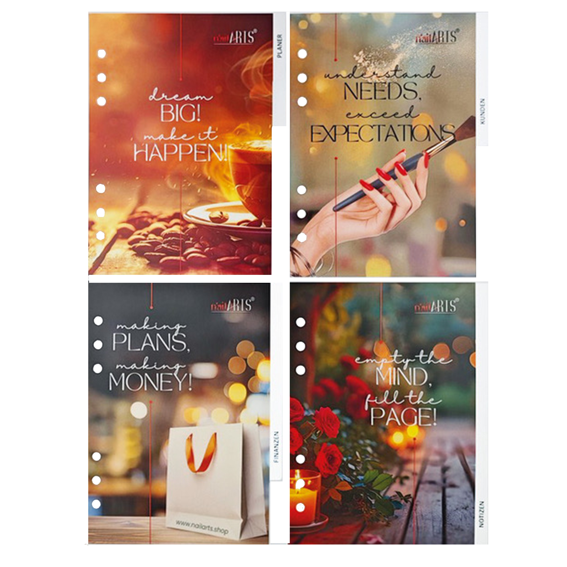 My Glamour ORGANIZER - Register Set NEW