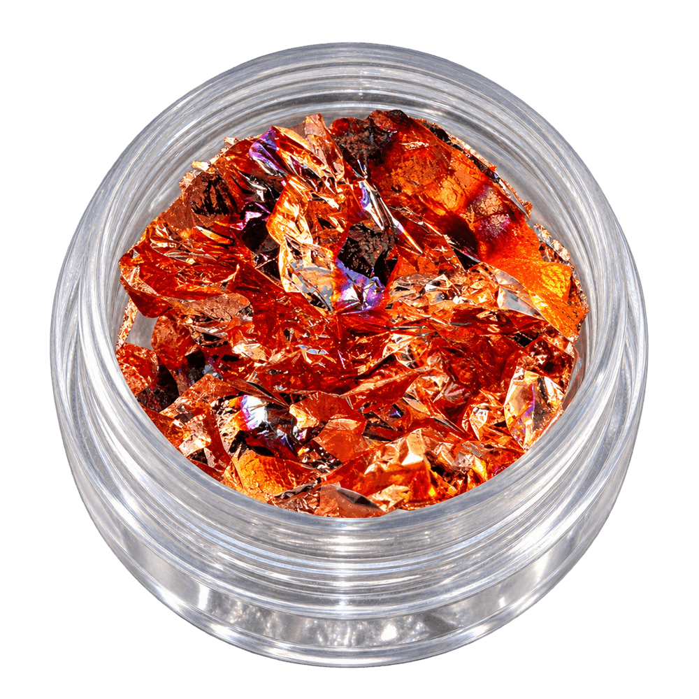 Thin nailART Foil, Burned Rose – freigestellter offener Tiegel